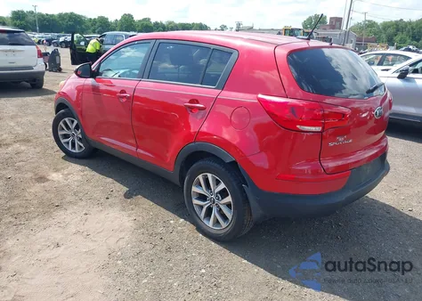 2015 Kia Sportage Lx z USA, uszkodzony, nr VIN KNDPBCAC6F7694311